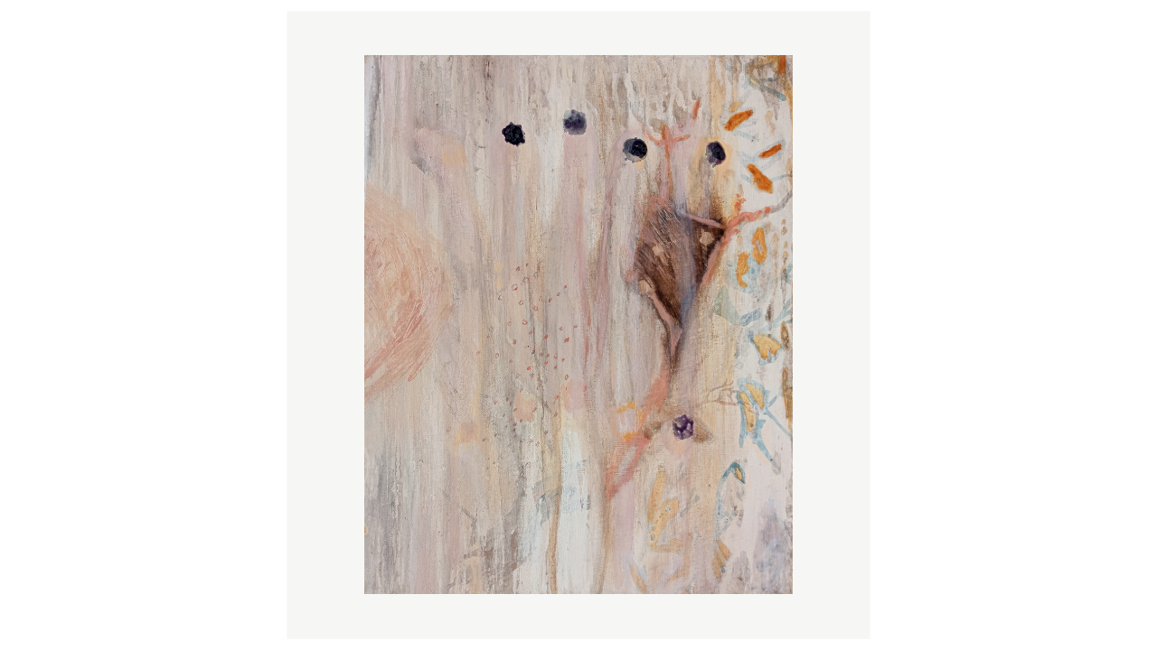 SANS TITRE - Acryliques sur toile - 40cm x 50cm Florence Prêleur artiste du FLAC (Forum Lotois d’Art Contemporain)