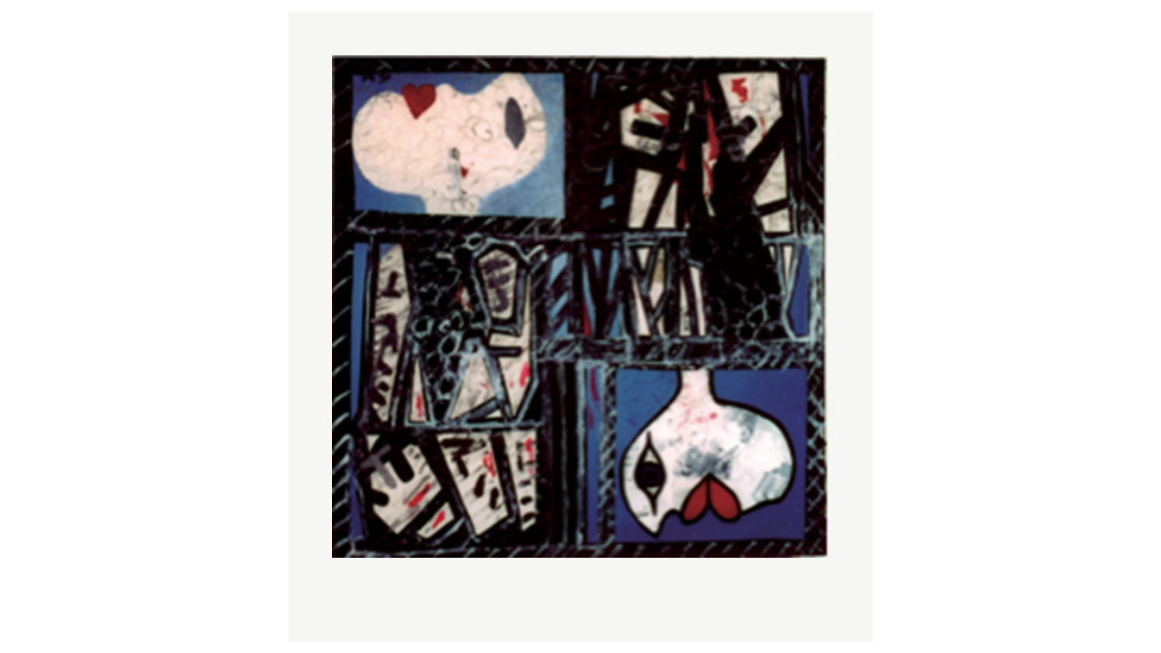 DÉFLAGRATION, NEW YORK - Acrylique sur toile Danie Faurie artiste du FLAC (Forum Lotois d’Art Contemporain)