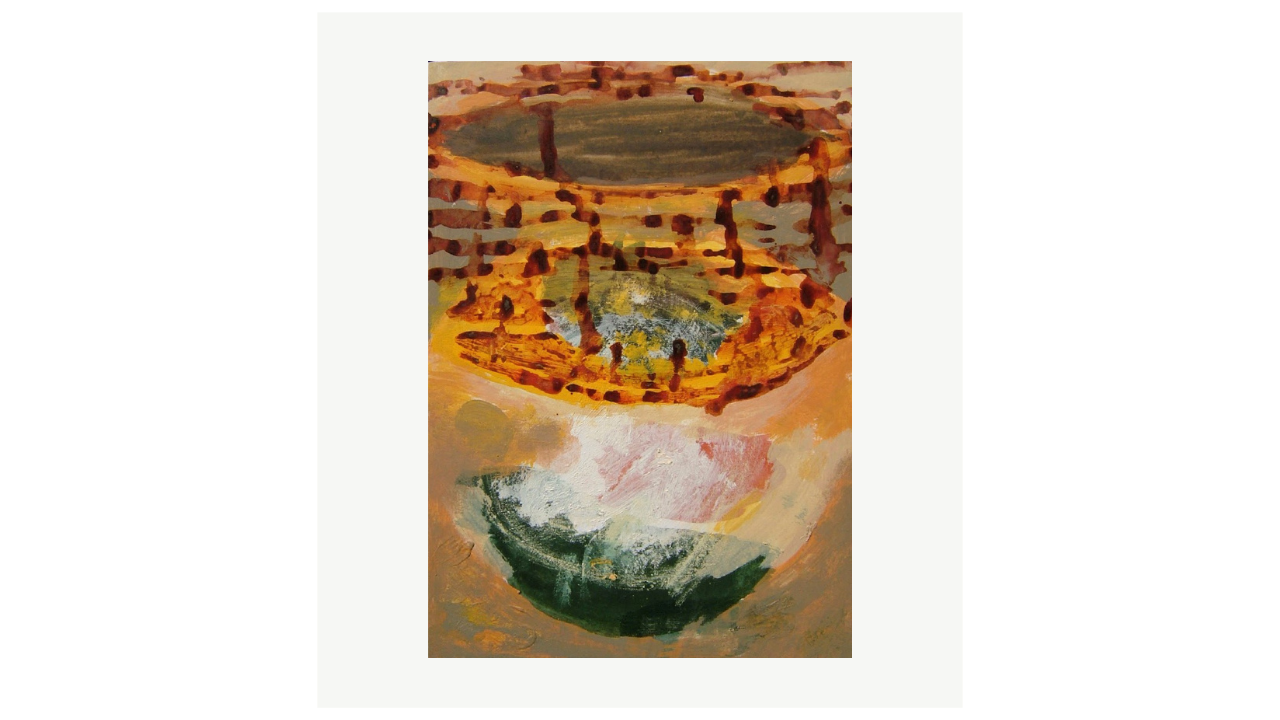 SÉRIE PETITS MELONS - Techniques mixtes sur papier marouflé sur bois - 21cm x 30cm Florence Prêleur artiste du FLAC (Forum Lotois d’Art Contemporain)