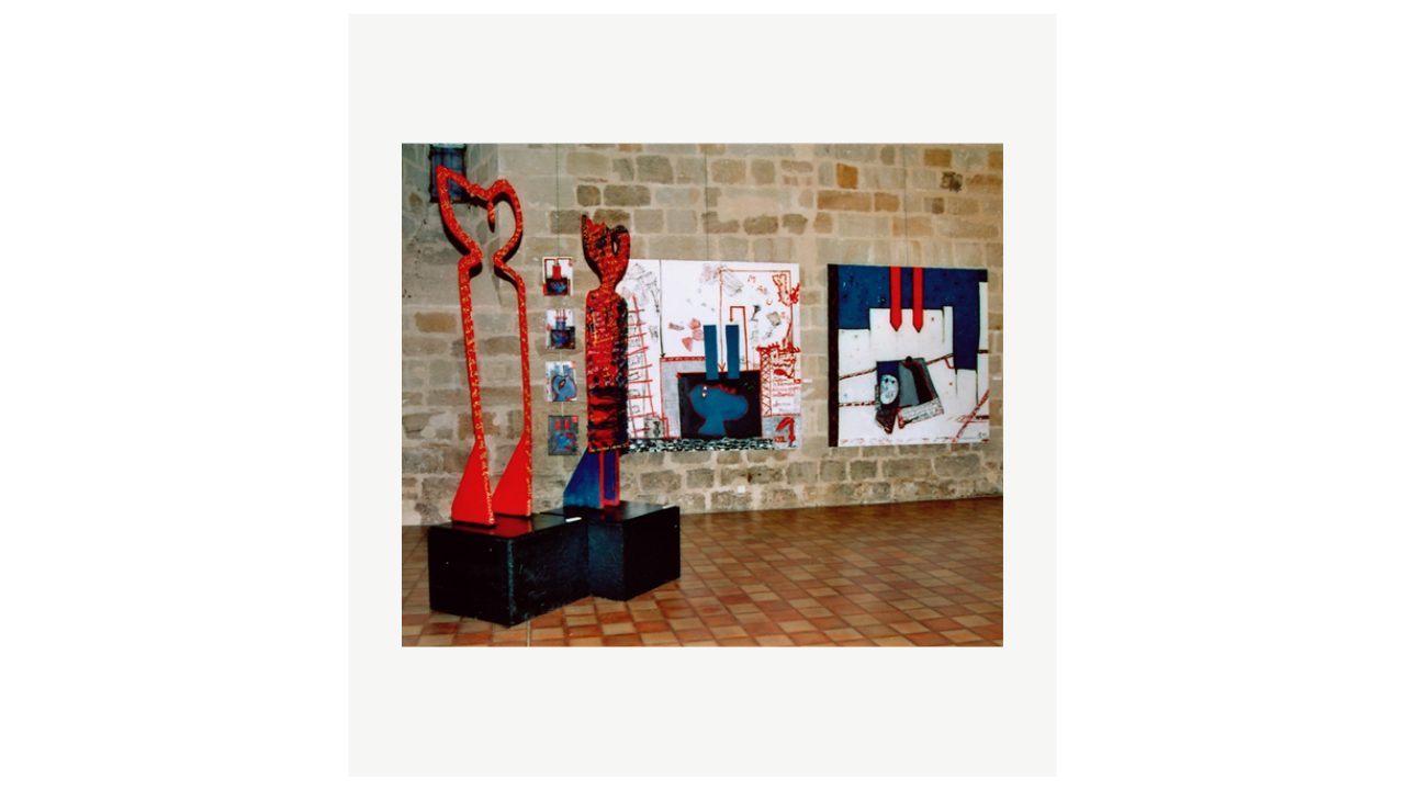 LES CONSTERNÉS - peintures et sculptures Salle Balène 46100 Figeac Danie Faurie artiste du FLAC (Forum Lotois d’Art Contemporain)