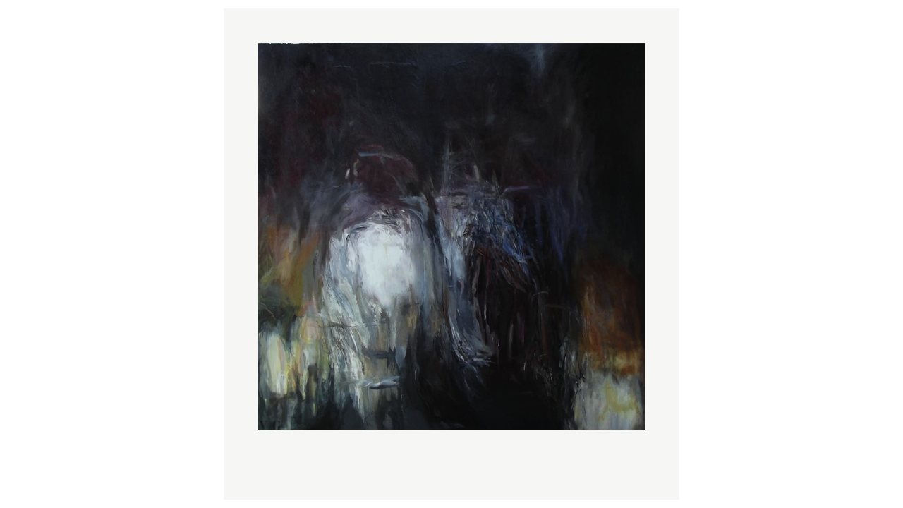 INVISIBLE - Collage acrylique / papier - 50 cm x 50 cm Valérie Gendre artiste du FLAC (Forum Lotois d’Art Contemporain)