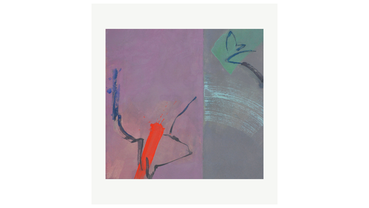 RIMERI VARIATION - Gouache sur Arches - 33cm x 34cm Martin Ward artiste du FLAC (Forum Lotois d’Art Contemporain)