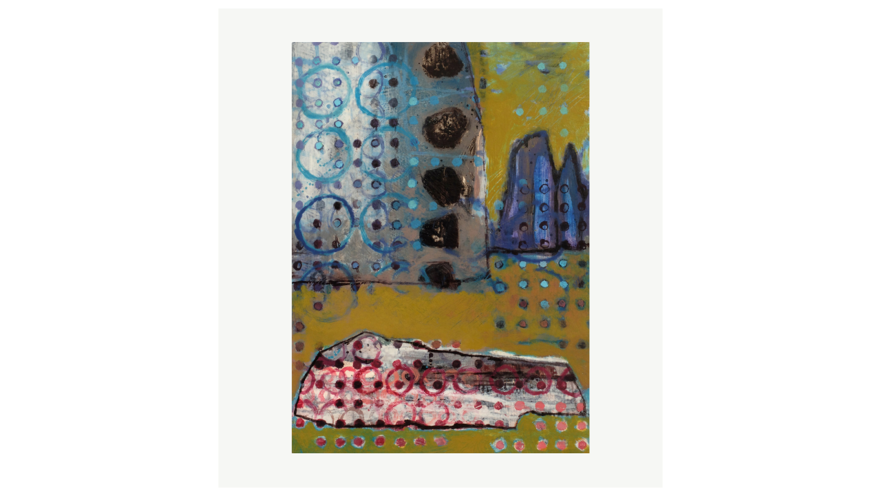 SÉRIE LAS ISLAS MINIMAS - Acryliques sur bois enduit - 22cm x 30cm Franck Poulain artiste du FLAC (Forum Lotois d’Art Contemporain)